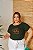 T-SHIRT PLUS SIZE CAVALO COWGIRL DTF VERDE MILITAR XG - Imagem 1