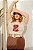 T-SHIRT PLUS SIZE CACTUS WILD LOVE DTF BEGE XG - Imagem 1