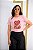 T-SHIRT CACTUS WILD LOVE DTF ROSA BEBÊ - Imagem 1