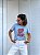 T-SHIRT CACTUS WILD LOVE DTF AZUL BEBÊ - Imagem 1
