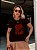 T-SHIRT CACTUS WILD LOVE DTF CHOCOLATE - Imagem 1