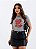 T-SHIRT CACTUS WILD LOVE DTF CINZA - Imagem 1