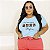 T-SHIRT PLUS SIZE PICK STYLE PRINT DTF AZUL BEBÊ XG - Imagem 1