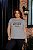 T-SHIRT PLUS SIZE PICK STYLE PRINT DTF CINZA XG - Imagem 1