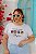T-SHIRT PLUS SIZE PICK STYLE PRINT DTF BRANCO XG - Imagem 1