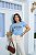 T-SHIRT PICK STYLE PRINT DTF AZUL BEBÊ - Imagem 1