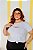 T-SHIRT PLUS SIZE NEW YORK 1985 DTF BRANCO XG - Imagem 1