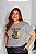 T-SHIRT PLUS SIZE MAJESTIC LEOPARD DTF CINZA XG - Imagem 1