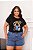 T-SHIRT PLUS SIZE STITCH ARCO-IRIS DTF XG - Imagem 2