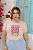 T-SHIRT PLUS SIZE PEIXES CÔTE A'ZUR DTF ROSA BEBÊ XG - Imagem 1