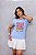 T-SHIRT PEIXES CÔTE A'ZUR DTF AZUL BEBÊ - Imagem 1