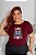 T-SHIRT PLUS SIZE CAVALO MARINHO SE O DTF MARSALA XG - Imagem 1