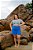 T-SHIRT PLUS SIZE CAVALO MARINHO SE O DTF CINZA XG - Imagem 4