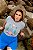 T-SHIRT PLUS SIZE CAVALO MARINHO SE O DTF CINZA XG - Imagem 2