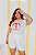 T-SHIRT PLUS SIZE FRUITS DE MER LAGOSTA DTF OFF WHITE XG - Imagem 3
