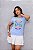 T-SHIRT CAVALO MARINHO SE O DTF AZUL BEBÊ - Imagem 1