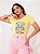 T-SHIRT CAVALO MARINHO SE O DTF AMARELO BEBÊ - Imagem 1