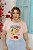 T-SHIRT PLUS SIZE FRUTAS FRESH GARDEN DTF ROSA BEBÊ XG - Imagem 1