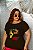 T-SHIRT PLUS SIZE FRUTAS FRESH GARDEN DTF CHOCOLATE XG - Imagem 1