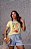 T-SHIRT FRUTAS FRESH GARDEN DTF AMARELO BEBÊ - Imagem 1