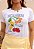 T-SHIRT FRUTAS FRESH GARDEN DTF BRANCO - Imagem 2