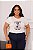 T-SHIRT PLUS SIZE MINNIE MOUSE 1928 DTF OFF WHITE XG - Imagem 1