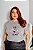 T-SHIRT PLUS SIZE MINNIE MOUSE 1928 DTF CINZA XG - Imagem 1