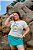 T-SHIRT PLUS SIZE LIMONE MIRTILLI DTF OFF WHITE XG - Imagem 2