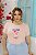 T-SHIRT PLUS SIZE IT'S TIME DRINK DTF ROSA BEBÊ XG - Imagem 1