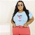 T-SHIRT PLUS SIZE IT'S TIME DRINK DTF AZUL BEBÊ XG - Imagem 1