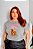 T-SHIRT PLUS SIZE URSO SUMMER SEASON DTF CINZA XG - Imagem 1