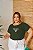 T-SHIRT PLUS SIZE PRADA DTF VERDE MILITAR XG - Imagem 1