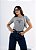 T-SHIRT PRADA DTF CINZA - Imagem 1