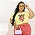 T-SHIRT PLUS SIZE CHICAGO LOONEY TUNES DTF AMARELO BEBÊ XG - Imagem 1