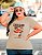 T-SHIRT PLUS SIZE CHICAGO LOONEY TUNES DTF BEGE XG - Imagem 1