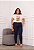 T-SHIRT PLUS SIZE ARARA TROPICAL DTF OFF WHITE XG - Imagem 1