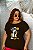 T-SHIRT PLUS SIZE PERNALONGA E PATOLINO DTF CHOCOLATE XG - Imagem 1