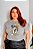 T-SHIRT PLUS SIZE PERNALONGA E PATOLINO DTF CINZA XG - Imagem 1
