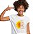 Camisetas Baby Look Girassol - Imagem 1