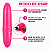 Vibrador Ponto G Clitóris Prova D'água Estimulador Feminino - Imagem 4