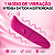Vibrador Golfinho Ponto G Feminino Discreto 14cm - Imagem 6