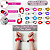 Lubrificante Intimo+ Algema Fetiche+vibrador+plug Anal M 4 Itens - Imagem 5