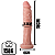 Pênis Grande Dildo Consolo Prepúcio Prótese Realista 17,5cm - Imagem 3