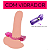 Anel Peniano Duplo Estimulador Pênis Vaginalpérola Vibração - Imagem 2