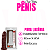 Consolo Pênis Pinto De Borracha Macio 15,3cm x 4cm Aromatico - Imagem 2