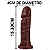 Consolo Pênis Pinto De Borracha Macio 15,3cm x 4cm Aromatico - Imagem 3
