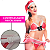Conjunto Sexy Vermelho Noelete Fantasia Mamãe Noel Natal - Imagem 4