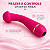 Vibrador Cogumelo Com 20 Modos De Vibração Intt - Imagem 7