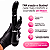 Vibrador Ponto G Com 8 Vibrações E Estimulador Clitoriano - Imagem 5