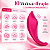 Vibrador Bluetooth Calcinha Feminino Sexual Controle A Distância Aplicativo - Imagem 4